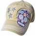 s Multi Color Sugar Skull Baseball Bling Stone Trendy Fashion HatKhaki  eb-52471883